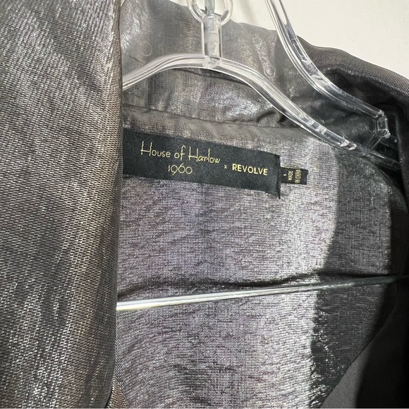NEW House of Harlow 1960 x REVOLVE Linor Blazer Dress in Slate Grey - Picture 5 of 8